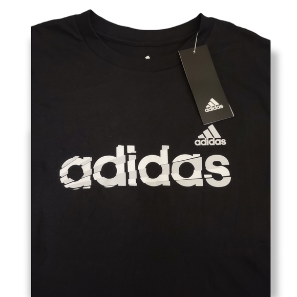 Adidas Big Boys Crew Neck Short Sleeve Graphic T-Shirt - Picture 3 of 3
